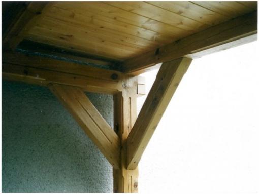Venkovní pergola z masivu Venkovní pergola z masivu